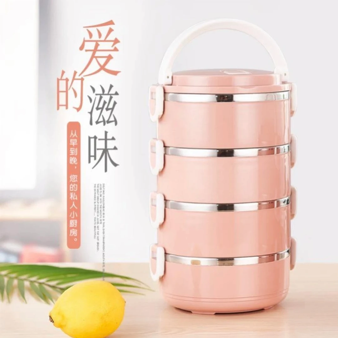 便当盒简约风保温小清新饭盒 XF