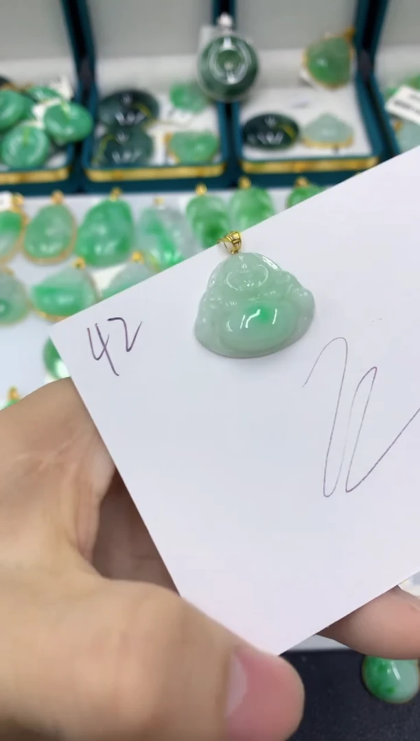 【闪购商品】翡翠颈饰18K金镶嵌1111111111