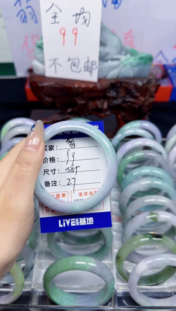 未镶嵌手镯翡翠莺27