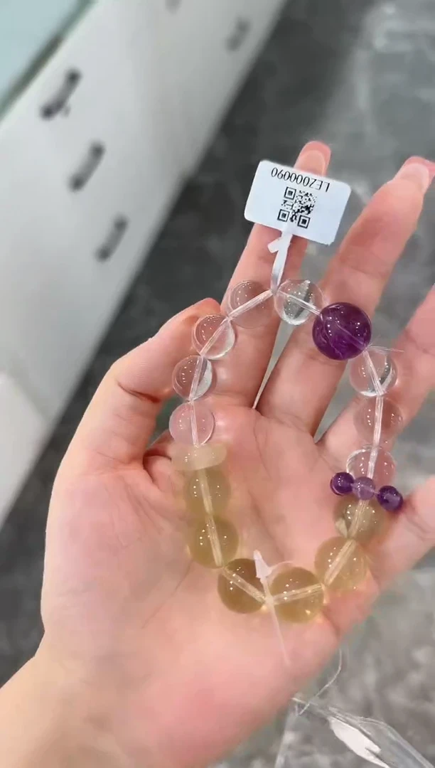 水晶手串未镶嵌手串