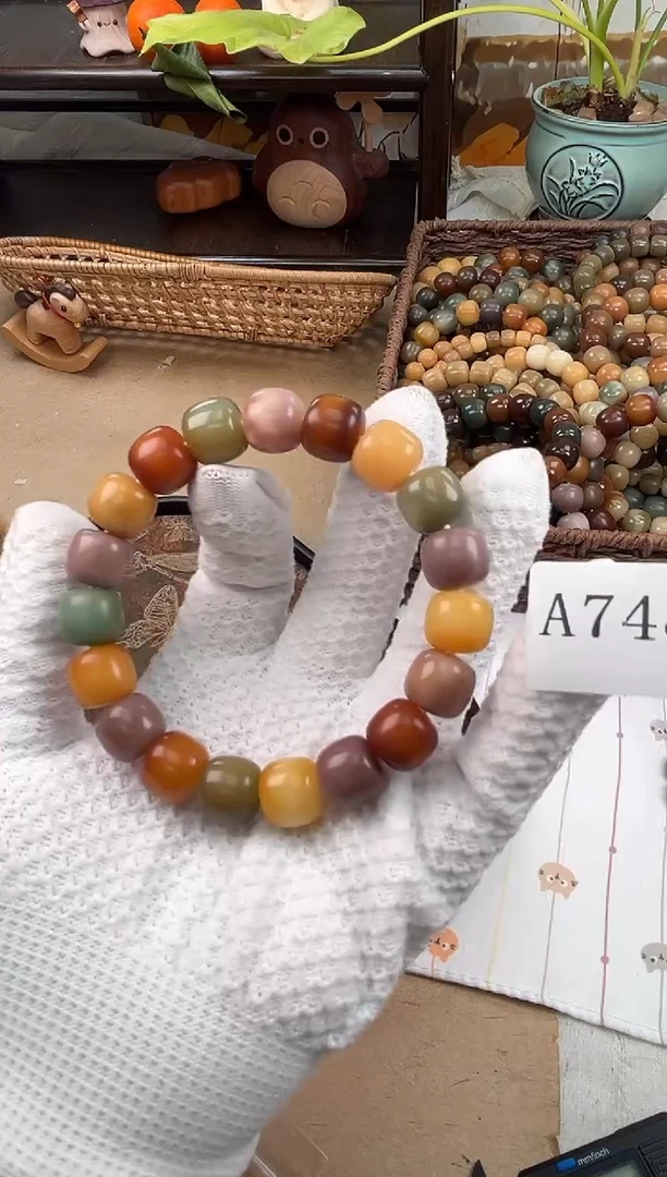 手串菩提根/象牙果a748 卡14 干磨玫瑰