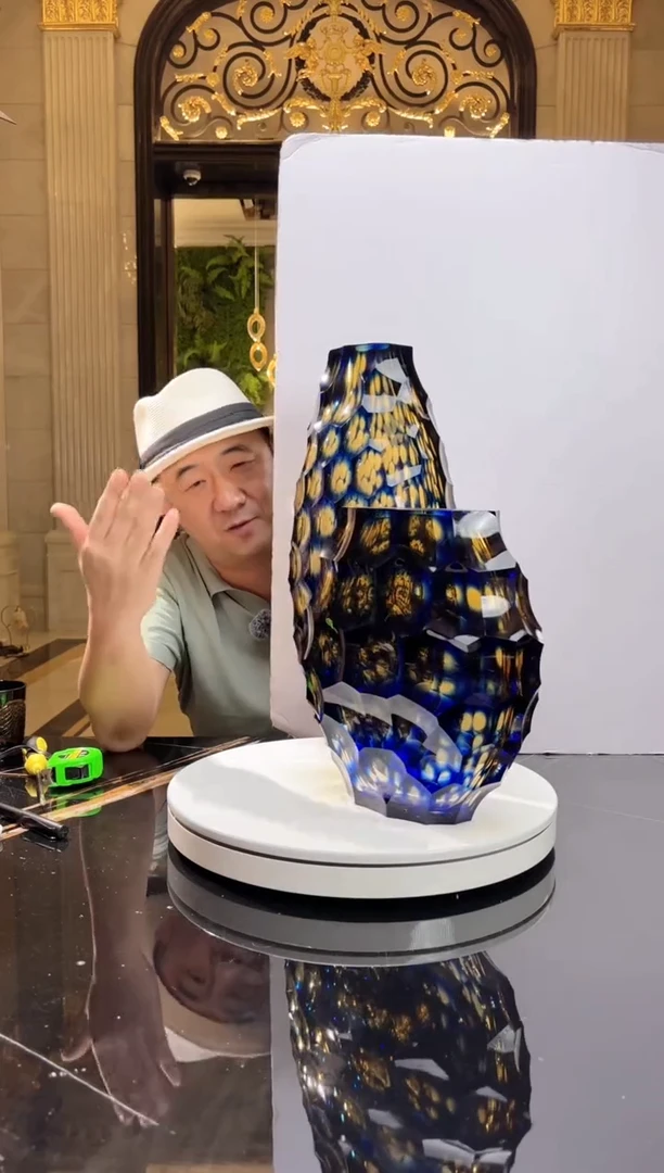 琉璃手工艺品AJ1010004+AJ1010003组