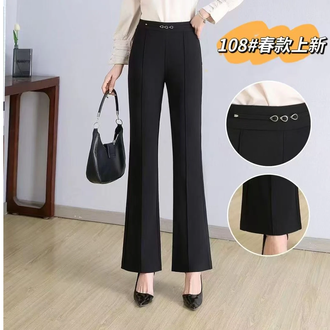 女款百搭休闲裤307-108