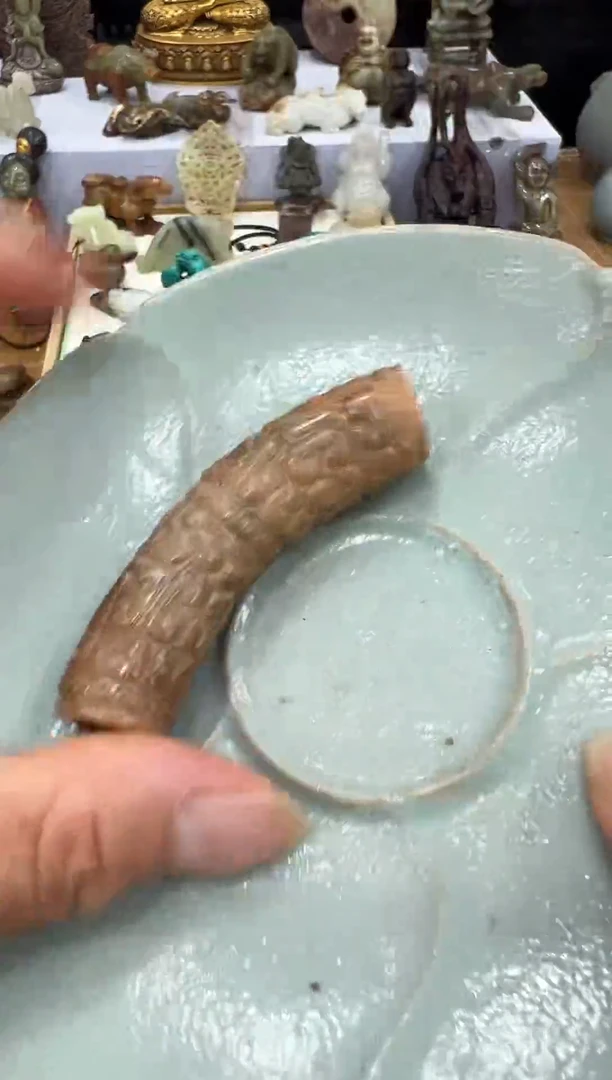 瓷片手工，手绘，陶瓷