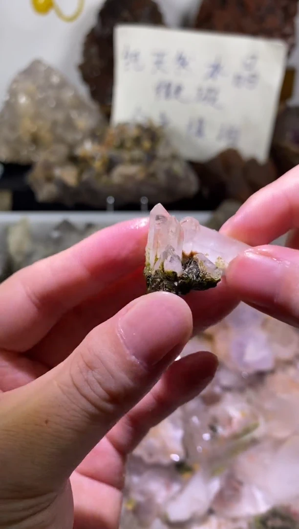 未镶嵌珠宝半成品水晶59号四川超七花园水晶