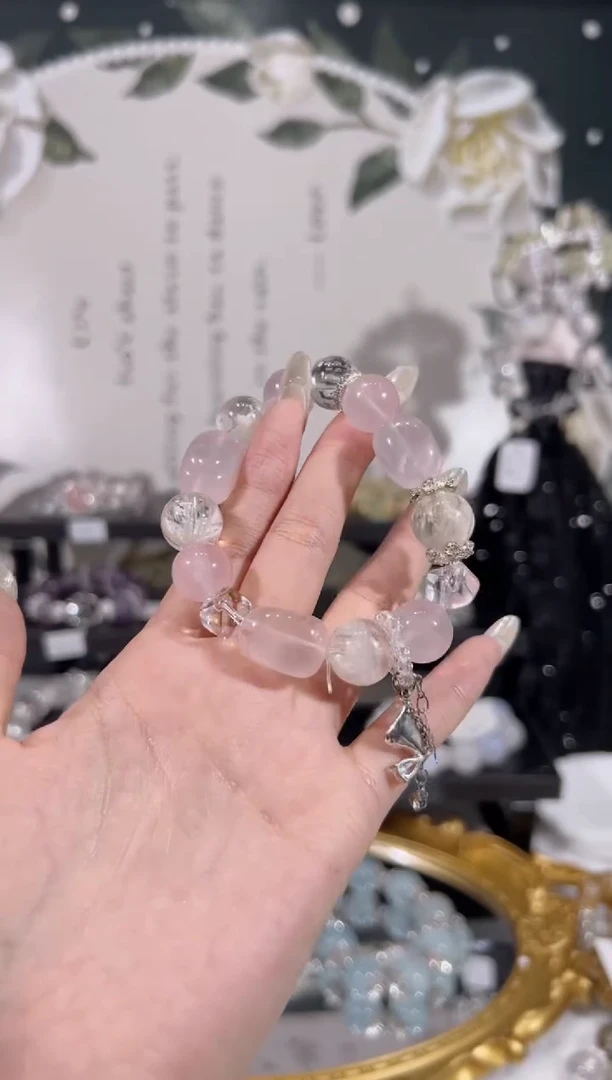 【闪购商品】水晶手链未镶嵌天然水晶默认微瑕 多样性发货发其一