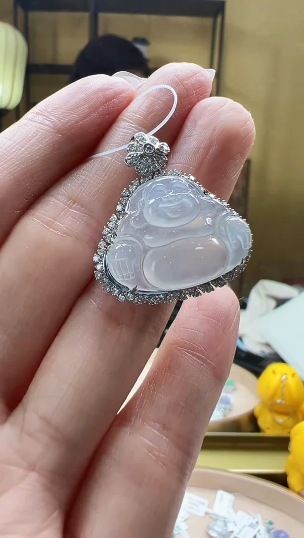 【闪购商品】翡翠颈饰18K金镶嵌DFZ0119-45