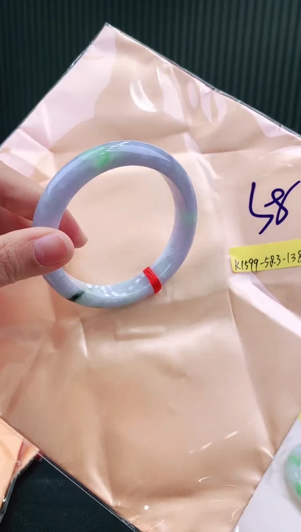 未镶嵌手镯翡翠58+
