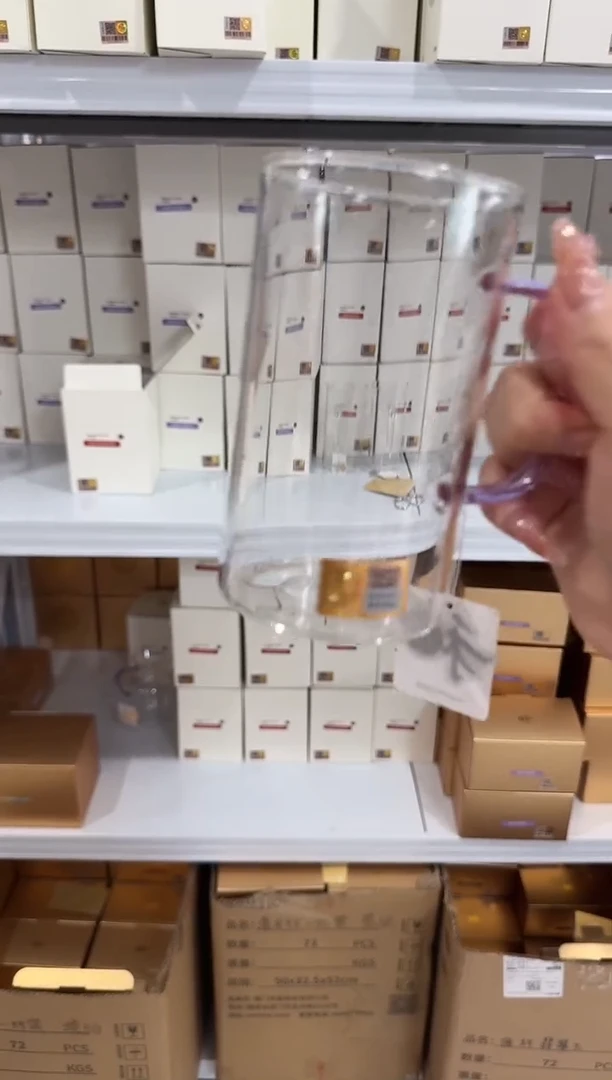 @@禾器晶彩清简杯浅紫色