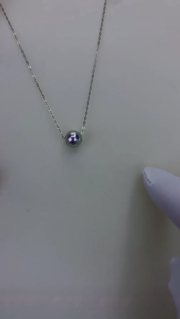 18K金镶嵌DA海水珍珠 GD065 7-8 真多麻路路通