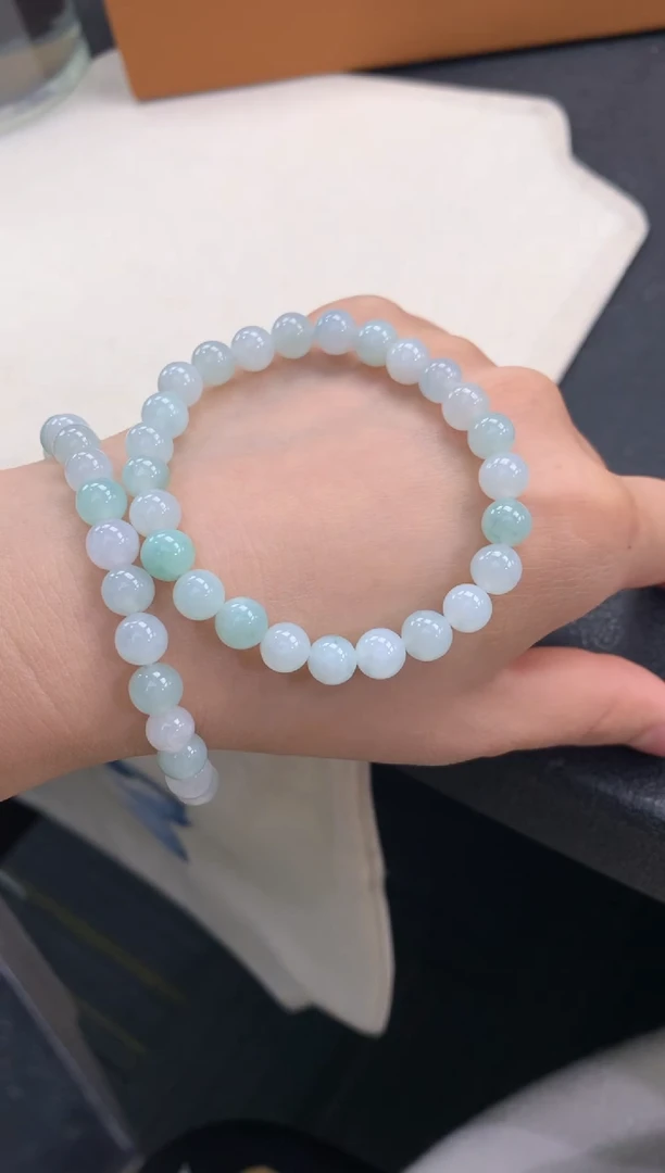 未镶嵌手串翡翠FC488 翡翠手串 多样性发其一