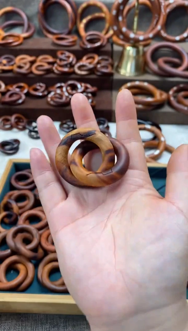 木桃木2.5乾坤圈桃胶款随机发