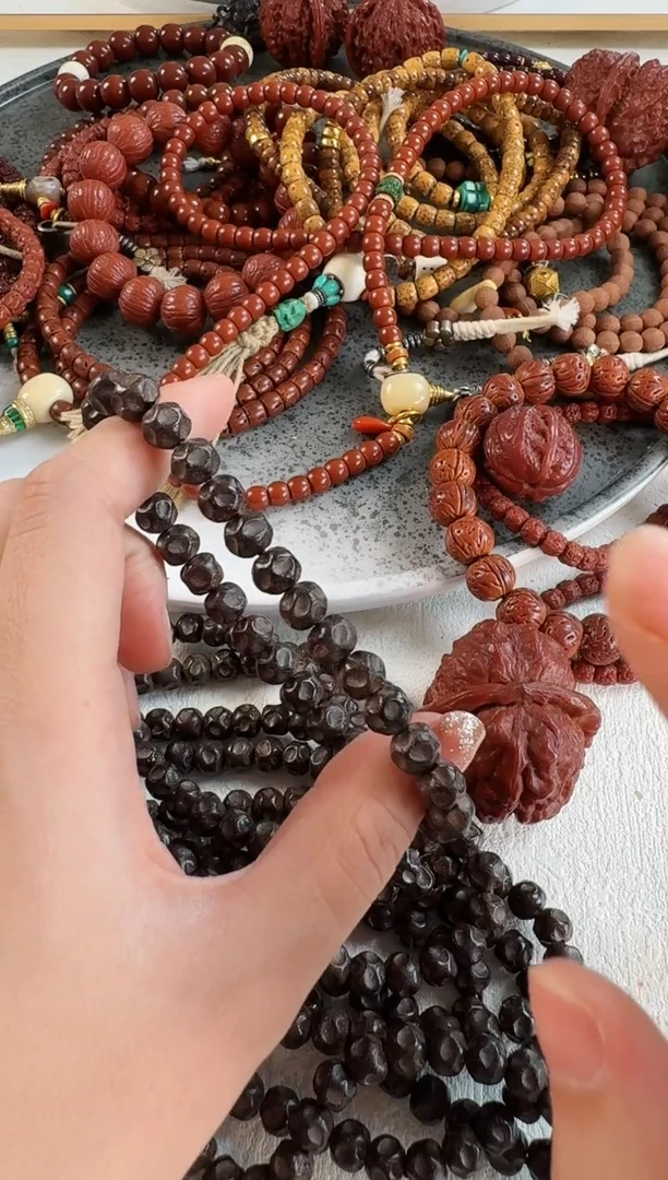 椰蒂吊坠椰蒂无相-雕刻-7.8mm