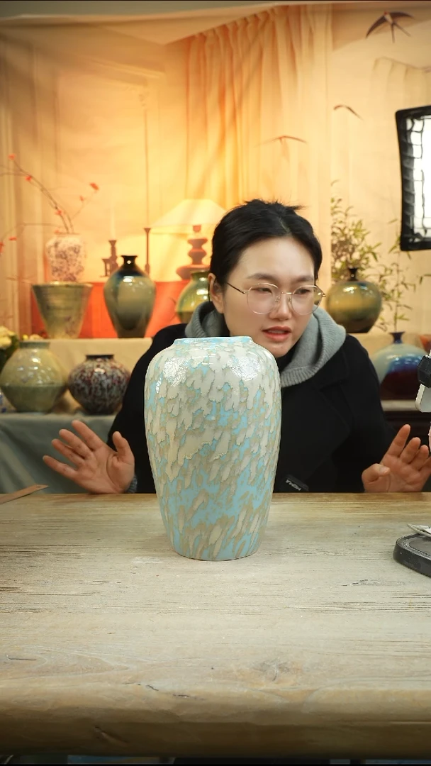 高度25 口径8 陶瓷花瓶