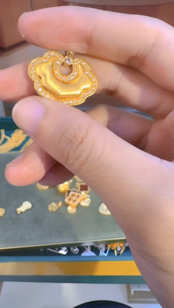 如意锁吊坠1.92 （附带礼盒包装）