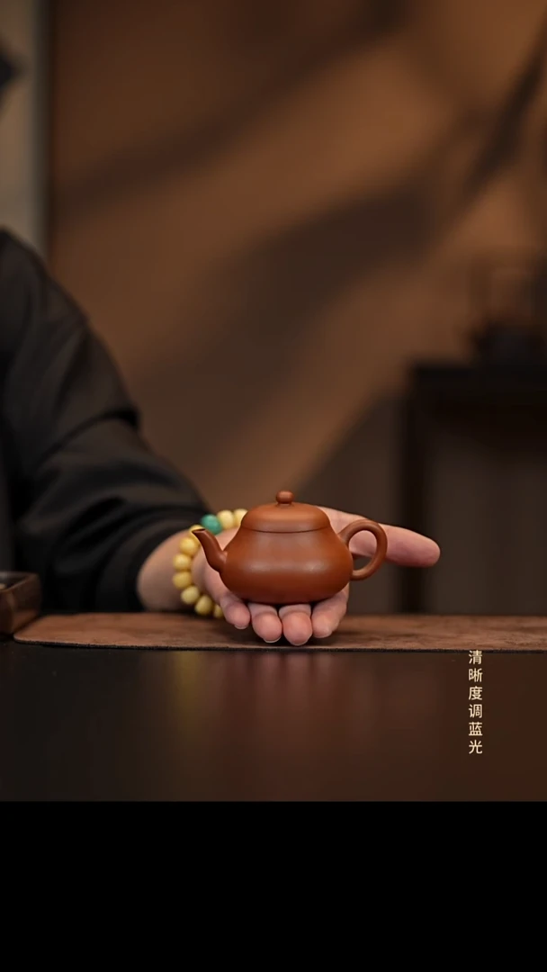 允禾斋 紫砂壶  朱泥 君德