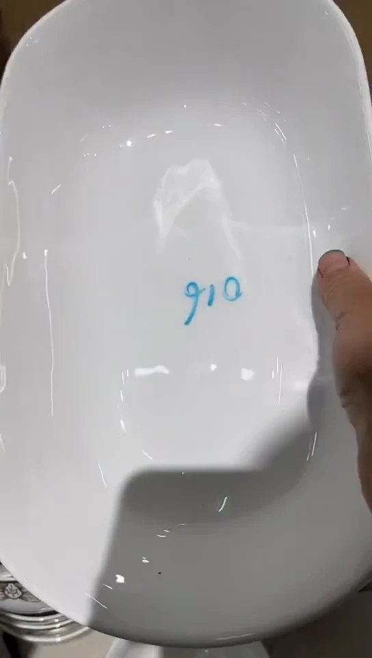 瓷1个异形件鱼盘+10英寸鱼盘