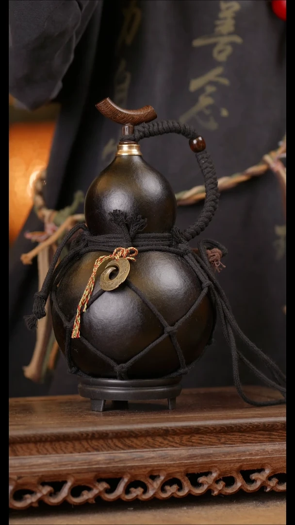 84号精品天然大漆酒葫芦一物一拍~