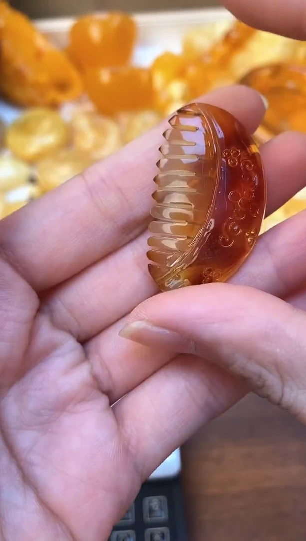 裸石琥珀未镶嵌天然琥珀蜜蜡