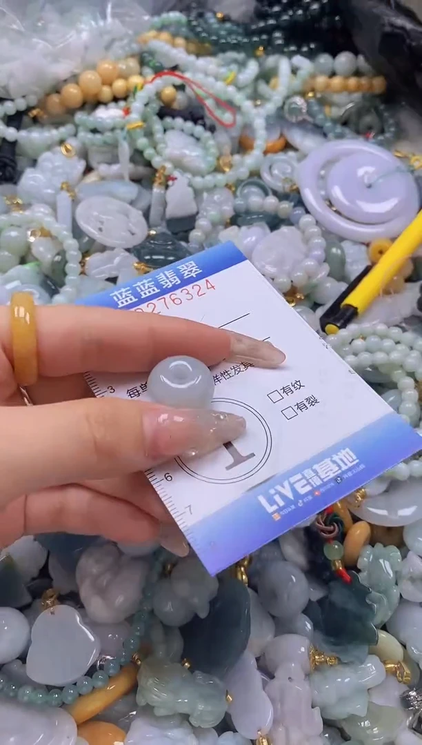 翡翠未镶嵌颈饰闪购0276324多样性发其一