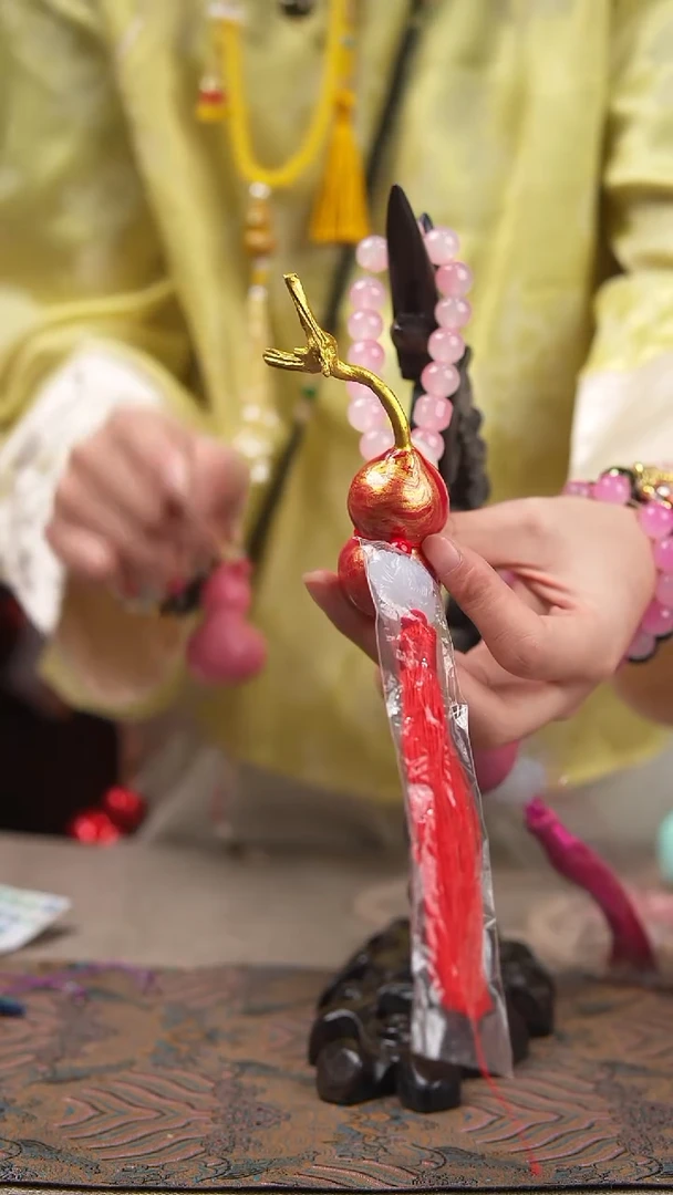 玖澄出品文创漆艺葫芦国风配饰