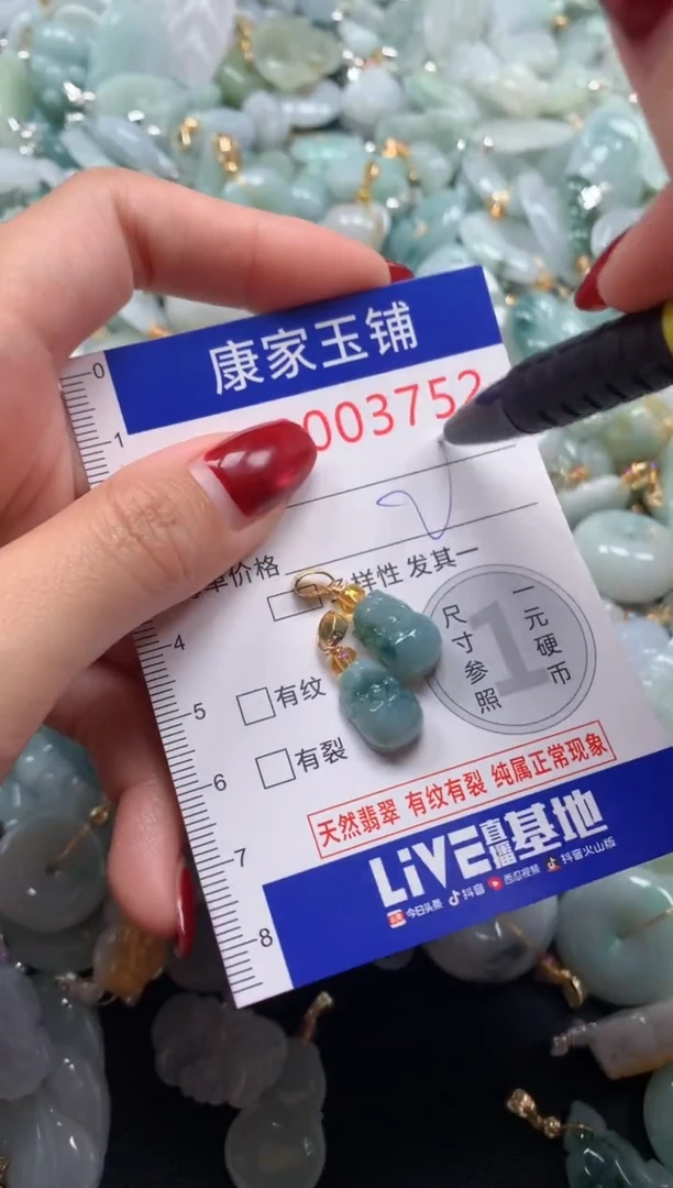 颈饰未镶嵌翡翠3752