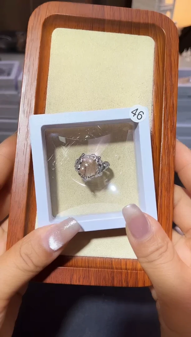 【闪购商品】水晶戒指银S925镶嵌定制