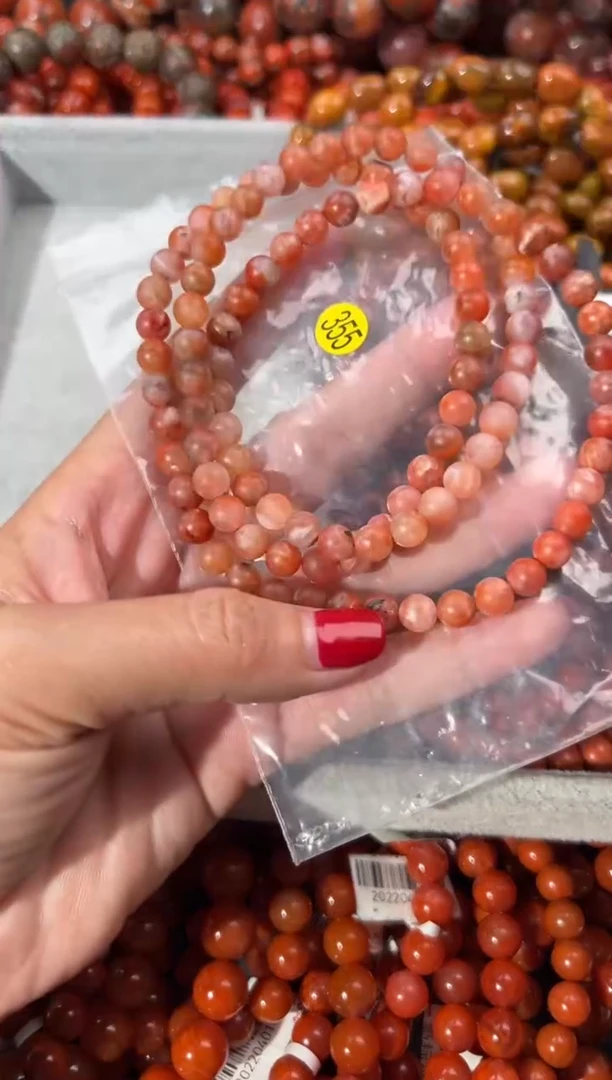 未镶嵌手串南红玛瑙6+