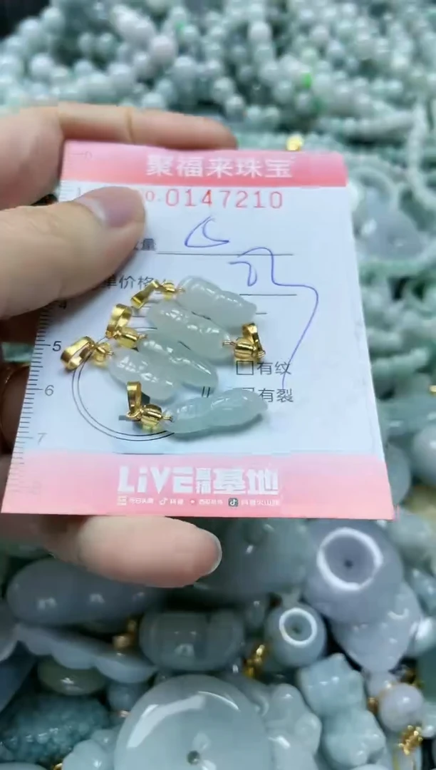 翡翠未镶嵌颈饰闪购0147210