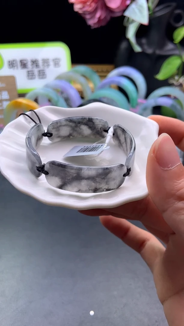 未镶嵌手镯（开口镯）翡翠54-59开口（拼接）