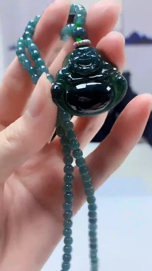 【闪购商品】定制翡翠未镶嵌5152zm-毛货挂件佛公192