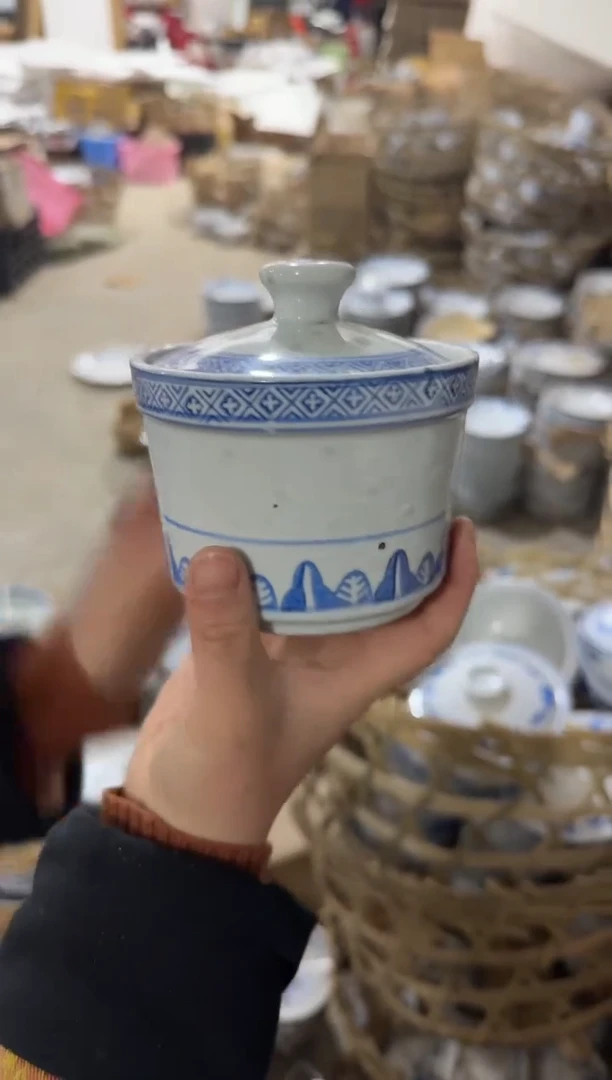 【闪购商品】摆件玲珑炖盅280毫升微瑕矿点多介意勿拍