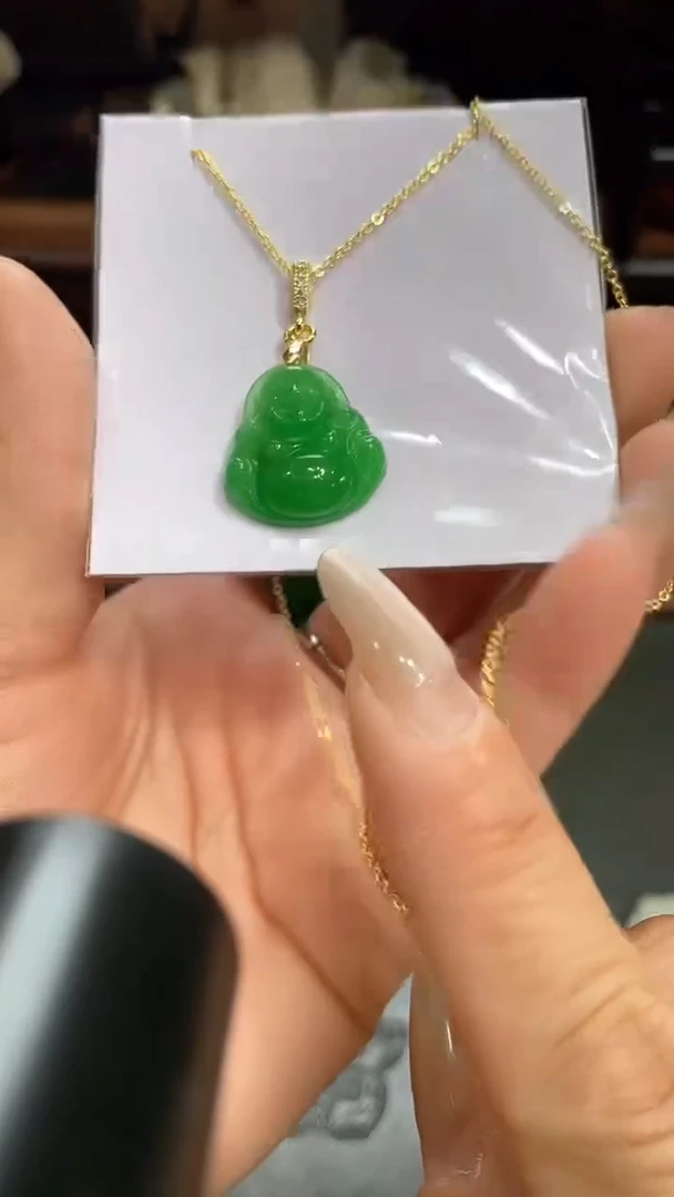 翡翠未镶嵌颈饰260