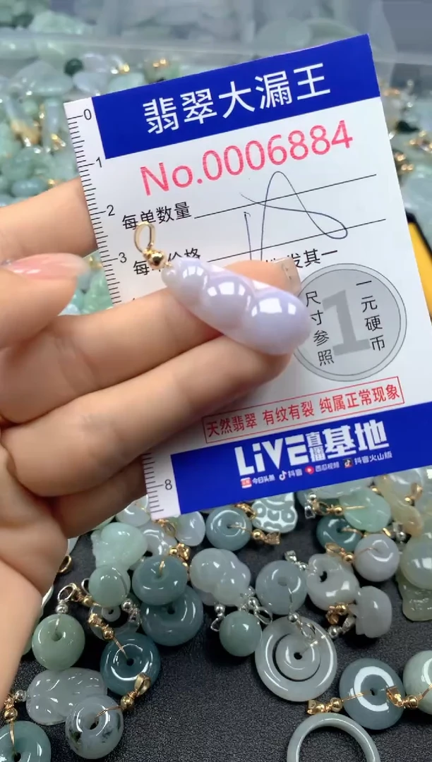 颈饰未镶嵌翡翠6884