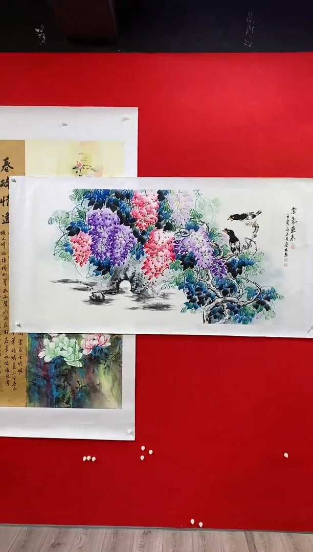 【闪购商品】国画lqy137杰李庆友作品