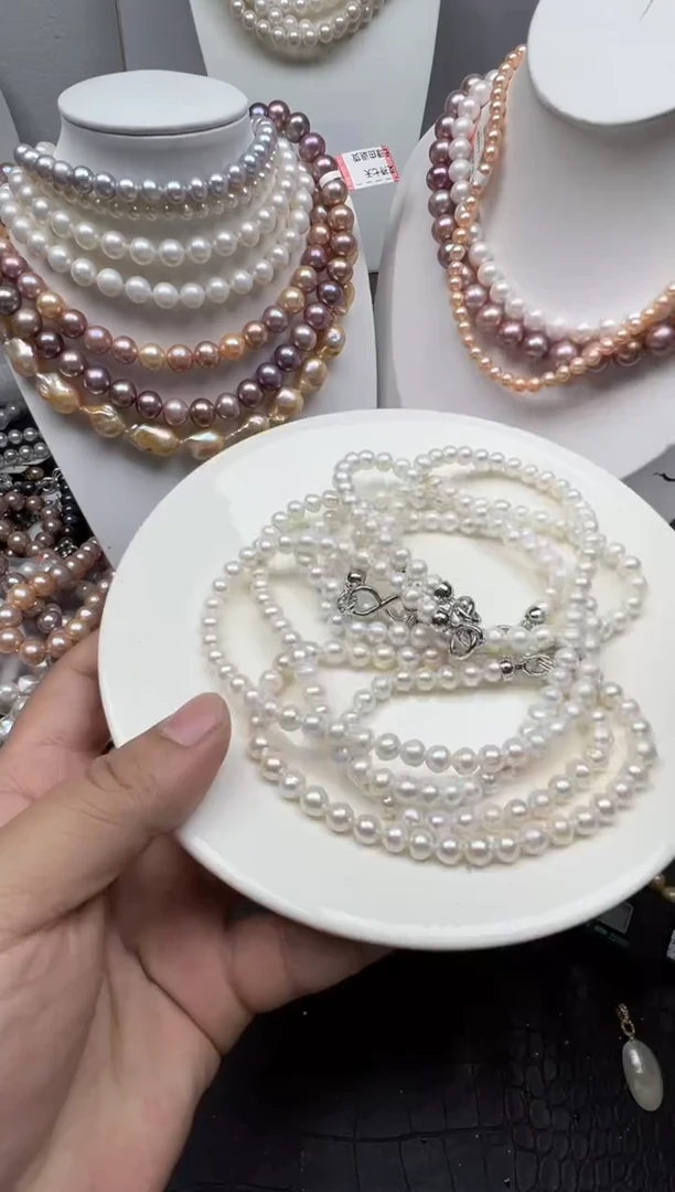 【闪购商品】淡水珍珠颈饰未镶嵌1