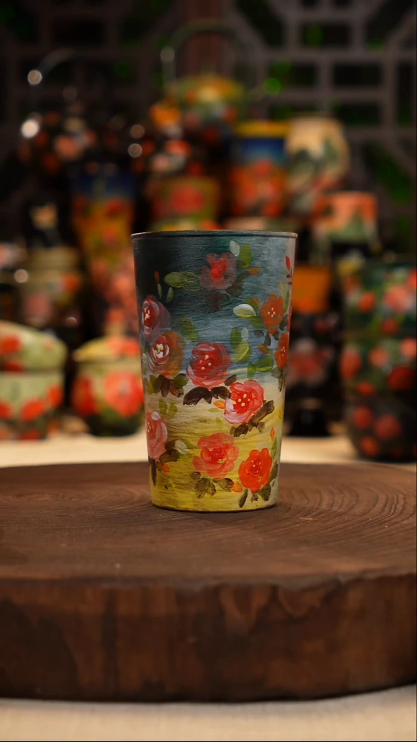 油画   釉下彩    杯子