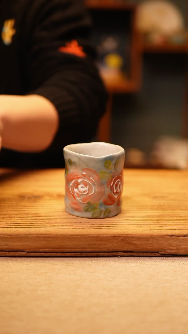 【闪购商品】@@陶园瓷舍@@纯手工手绘@高温釉下彩