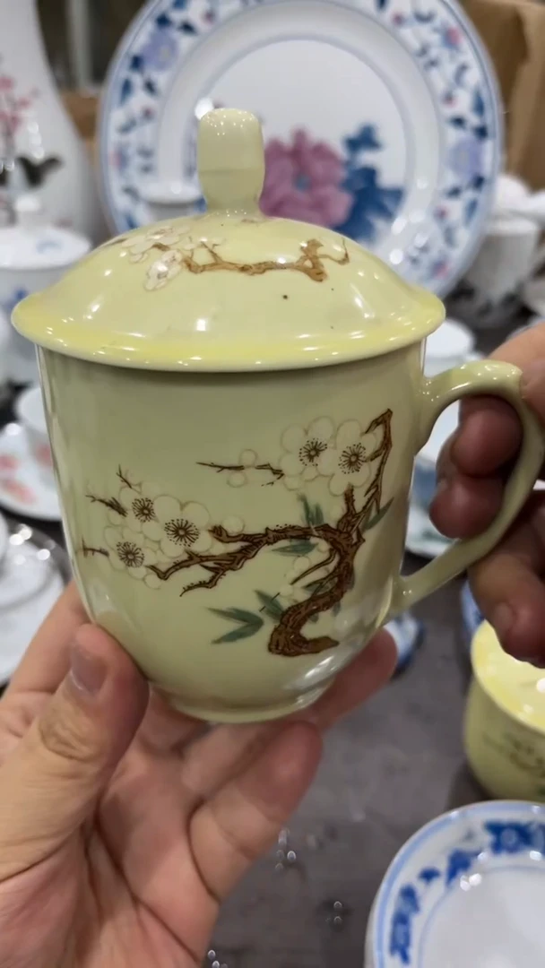 大号湖南醴陵釉下五彩陶瓷