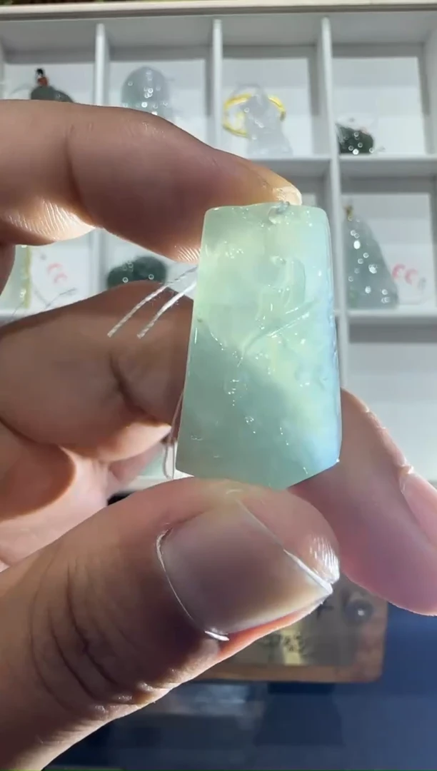 未镶嵌挂件翡翠A货翡翠多样性孤品