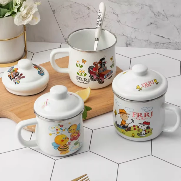 芙蓉润家（二级品处理）搪瓷杯搪瓷茶缸003