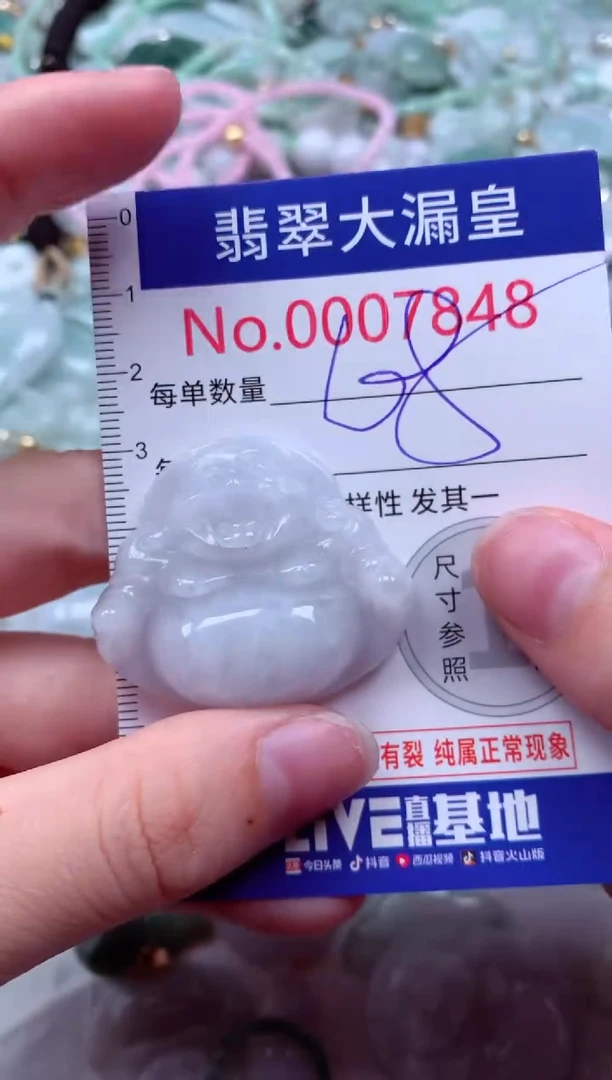 吊坠(不含链)未镶嵌翡翠7848