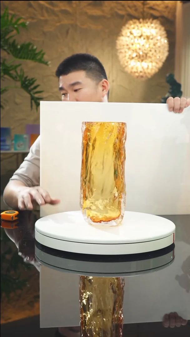 【闪购商品】瓷片福利琥珀树纹花瓶