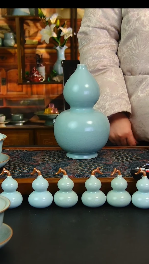 瓷片仿古葫芦微瑕