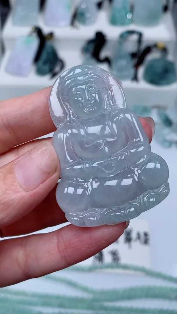 颈饰未镶嵌翡翠吊坠