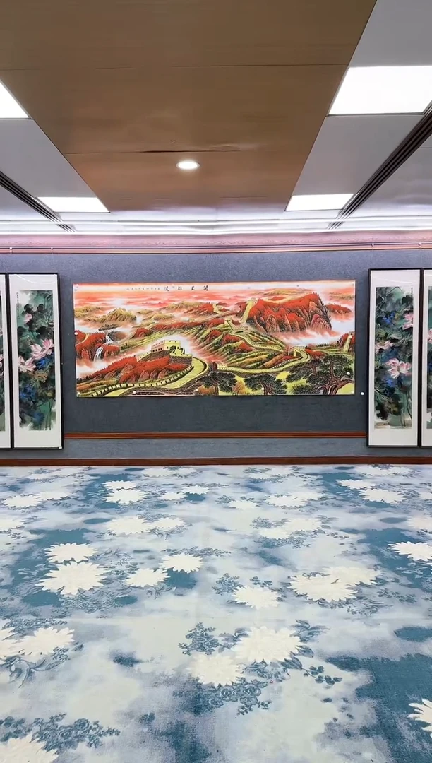 【闪购商品】绘画W-王红兵-大丈二-山水国画