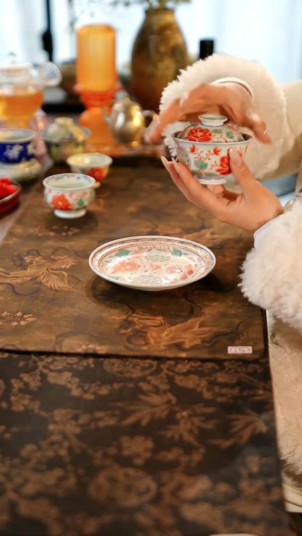 茶道器具-二才盖碗