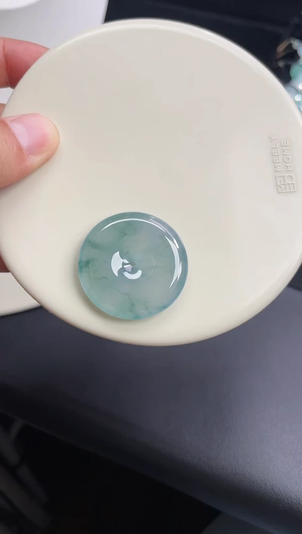 颈饰未镶嵌翡翠【44】33.8   6.4mm