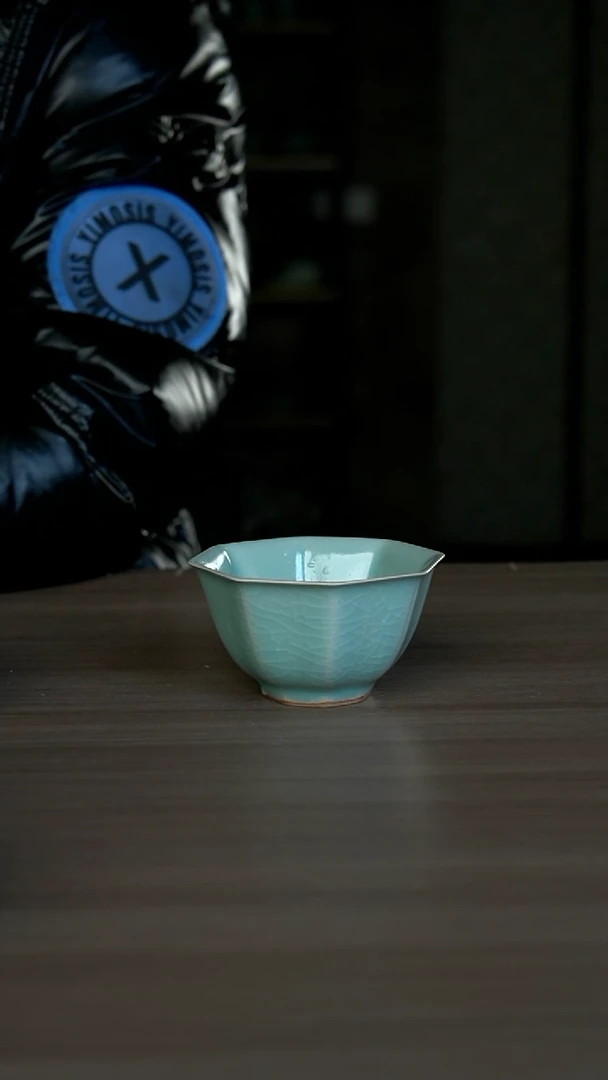 【闪购商品】杯仿古八方杯一级开片