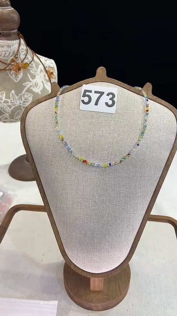 项链钛钢淡水珍珠573